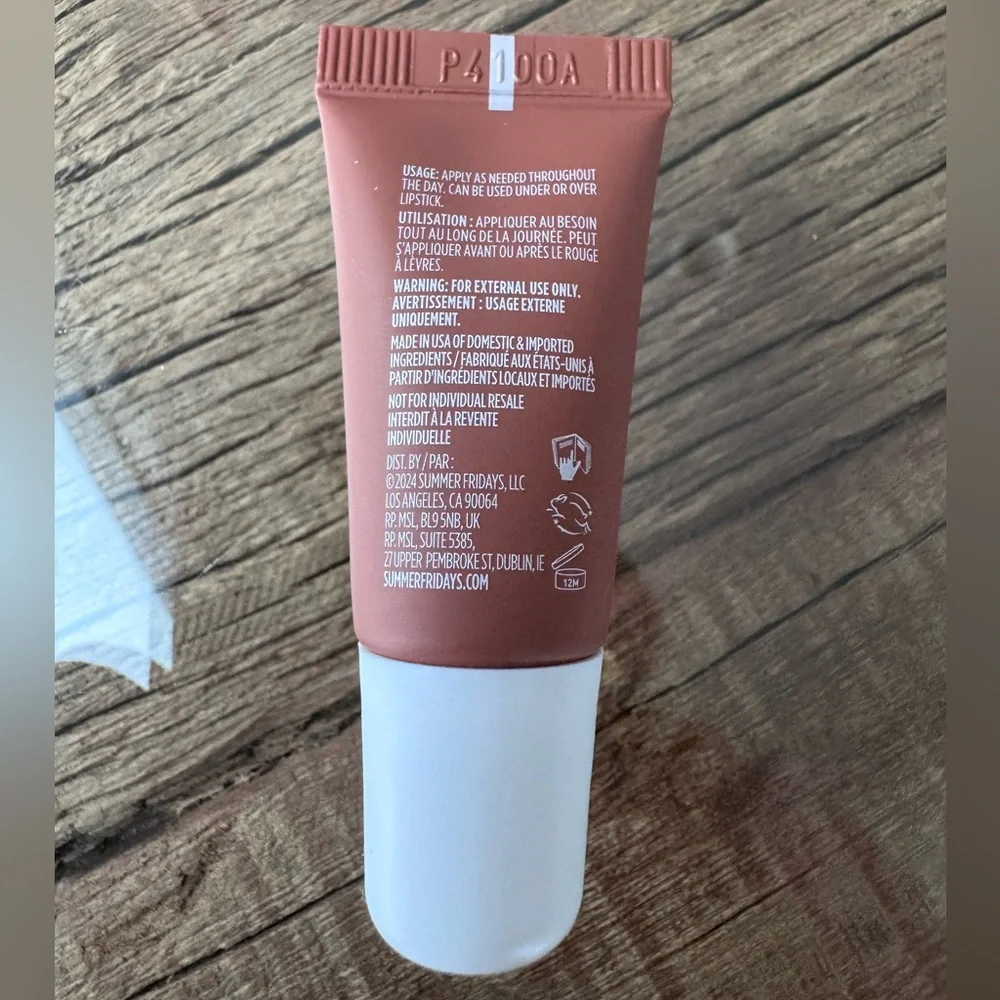 🆕 Summer Fridays Mini Lip Butter Balm in Iced Coffee (5g) 🤎
